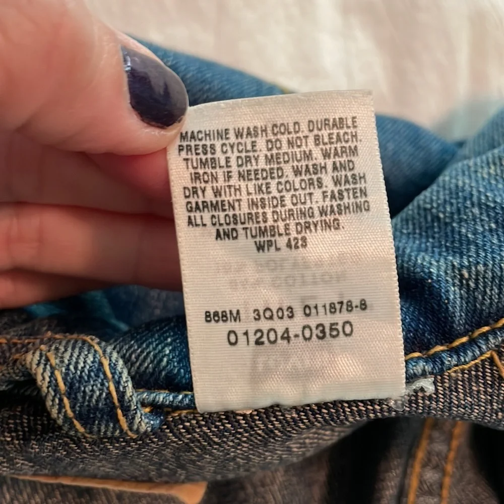 Vintage Levi Strauss’s Type 1 Iconic Jean Jacket. Size small. - Picture 8 of 10